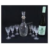 Sealed Deinhard Riesling 750ml, Decanter & Sets