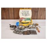 1960's Campbell's Kids Chuck Wagon Toy Play Set