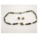 1950's Continental Bead Necklace Set