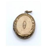 VTG Gold Plated Locket Pendant