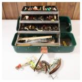 VTG Metal Fishing Tackle Box - X-Large Box