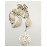 VTG Mother-of-pearl Necklace