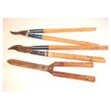 Assortment of 3 Branch Shears