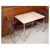 1950s Children's 3PC Formica Table Set