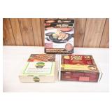 Grill Stovetop Indoor BBQ, Kebab Set, Briquettes