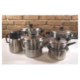 Stainless Steel Cookware Sets & Carafe
