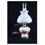VTG Hand Painted Milk Glass Parlor Lamp