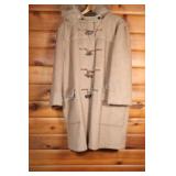 Gloverall English Duffle Coat w Plaid Interior