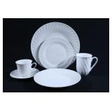 Imperial White Dinnerware Set 68 PCS