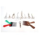 VTG Scissors, Shears & Afro Combs