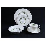 Burleigh Moselle Ironstone Dinnerware Wet