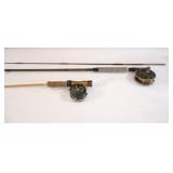 Early 1950's - 30's Fly Fishing Rods and Reels