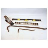 Levels, Crow Bars and Jack Plane