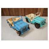 VTG Tonka Pressed Steel Jeeps,