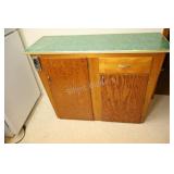 VTG Freestanding Kitchen Hoosier Style Cabinet,