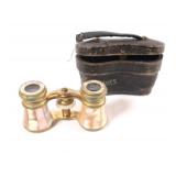 Antique Gavet Fils in Pari Opera Glasses & Case