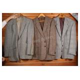 VTG Men's Tweed  Wool Sports Jackets