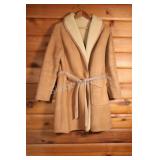 VTG Beige Sheepskin Shearling Coat
