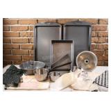 Vareit of Bakeware, Measureing Spoons, Flour Sacks