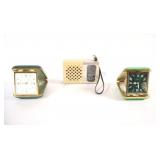 Phinney-Walker & Seth Thomas Chiffon Travel Clocks