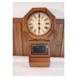 VTG Bulova Wall Clock w Metal Pendulum