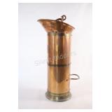 VTG Handle Dutch Copper & Brass Coal Scuttle