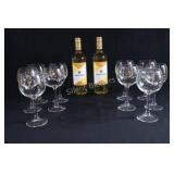 Sealed Jackson-Triggs 750ml x 2 w Stemware