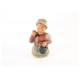 1930's Germany Paper Mache / Clay  Lady Figurine