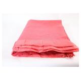 Wool Dark Pink Double Blanket