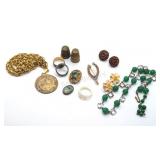 Art Deco Necklaces, Earring Sets & Brooch Sets