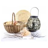 VTG Green Glass Bowls, Vases  & Dishes