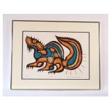 Joshim Kakegamic # 42 / 75 Signed Serigraph