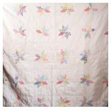 Depression-Era Star Patchwork Quilt Child