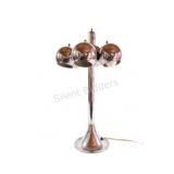 1960s-1970s Space Age Chrome 6-Arm  Lamp (2-2)
