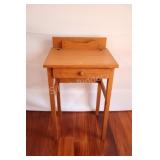 VTG Oak Standing School Desk