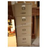 4 Drawer Metal Filing Cabinet (2of 2)