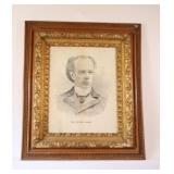 Framed Portrait Depicts Sir Wilfrid Laurier,