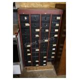 44 Drawer Reference Card Filing Unit