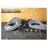 MISC Basket of Coaxial Wire