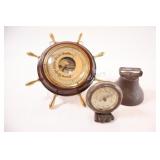Primitive Metal Cowbell, German & Dutch Barometer