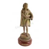 Antique 19th-C Spelter Sculpture Albert Durer
