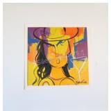 Original Signed Abstract Expressionist Portrait