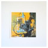 Original Signed Abstract Expressionist Artwork