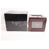 NEW - Bombay Cube Photograph Box