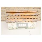 Hand Crafted Folk-Art Mail Box
