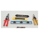 Tin Snips, Levels and Thread Taps