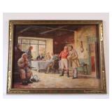 Print Titled "The New Member" by Margaret Dovaston