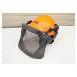 Stihl Cutting Helmet / Shield - Missing 1 Ear Cup