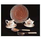 Royal Doulton "Autumn Fruits" Sugar & Creamer Set
