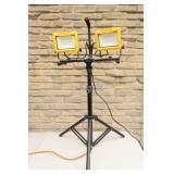 Set of Volt King LED Work Lights on Tripod